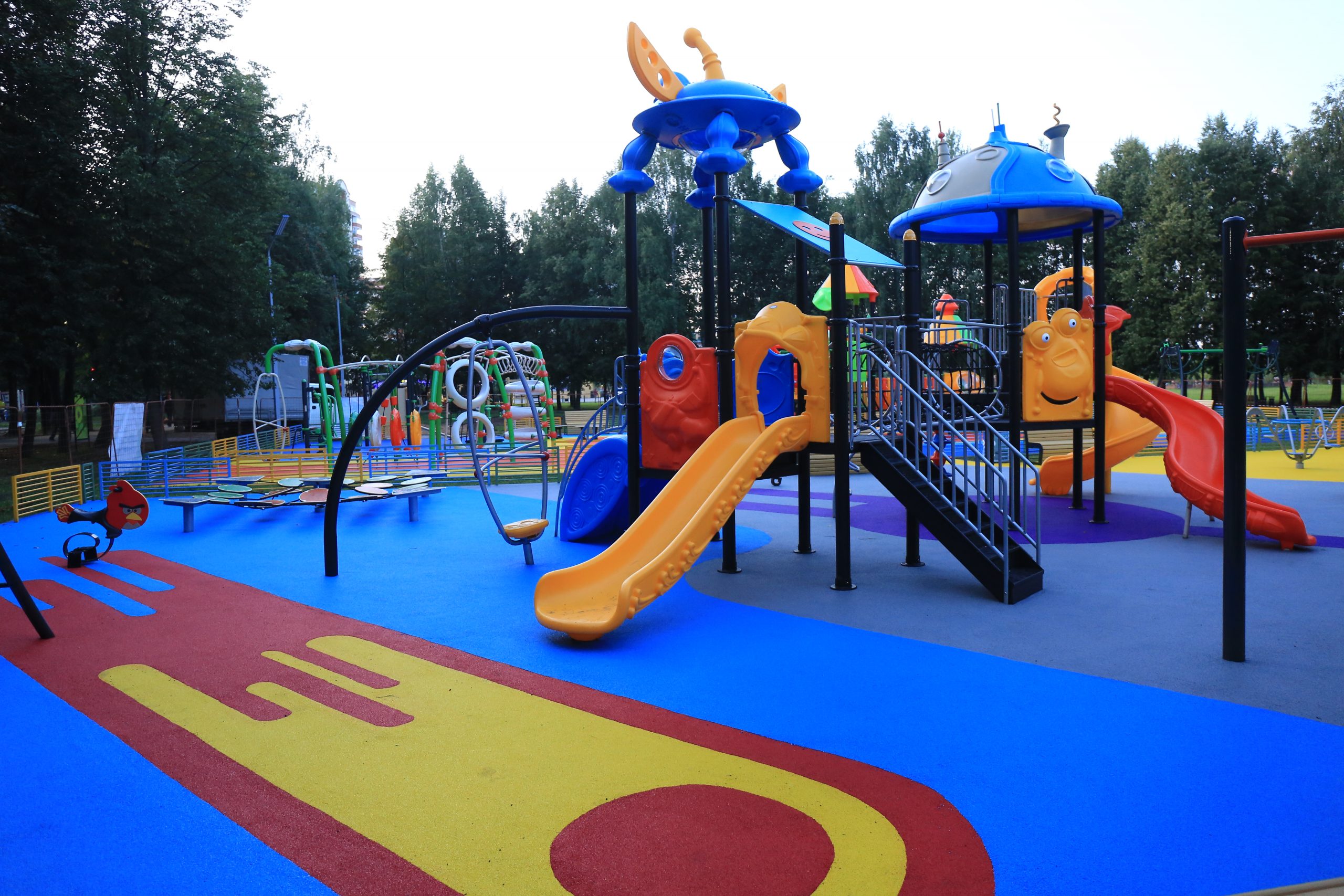 В Центральном парке появятся еще две новые детские площадки - Официальный  сайт администрации города Долгопрудный